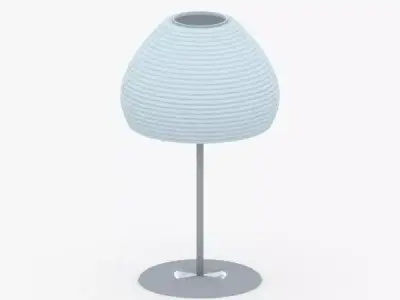 1379 - Table Lamp Low-poly 3D model