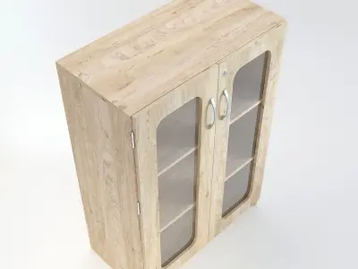 Wooden Cabinet 15 3D model