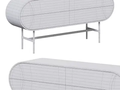 Retro Moryson 113 by Mezzocollection 3D model