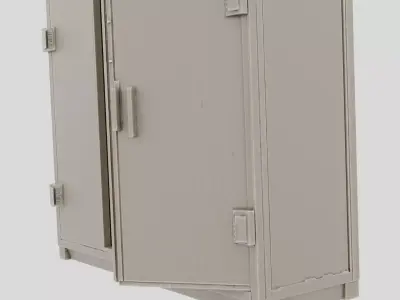 Doctors Medical Supply Cabinet for 3D print 3D model