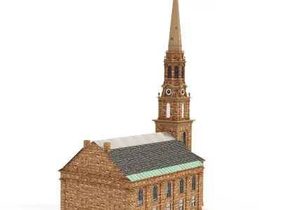 Arlington Street Church 3D model