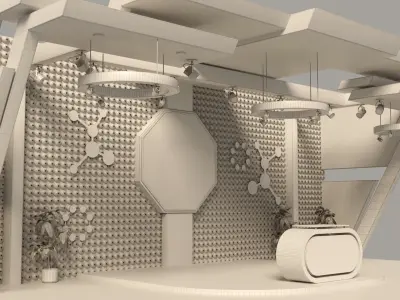 Virtual Studio 3D model