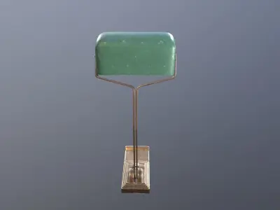 Desk Lamp Game Ready Low-poly 3D model