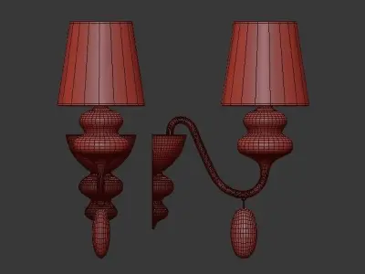 Masiero Eva Wall lamp 3D model