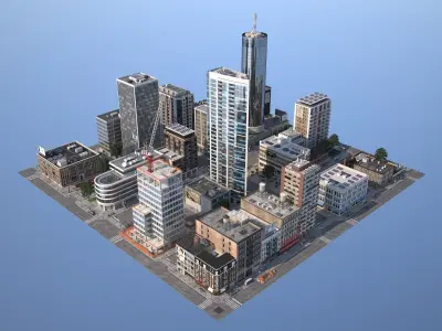 City KC3 3D model
