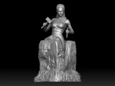 Self Made Women 3D print model
