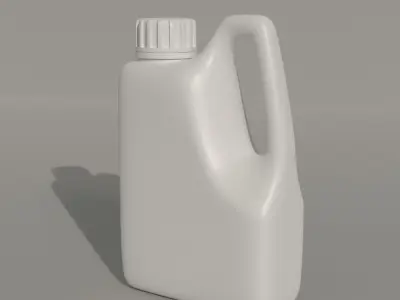 Detergent Bottle Mockup 3D model