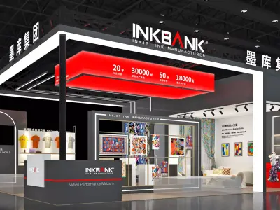Booth Exhibition Stand Stall 10x9m Height 440cm 3 Open 3D model 3D model