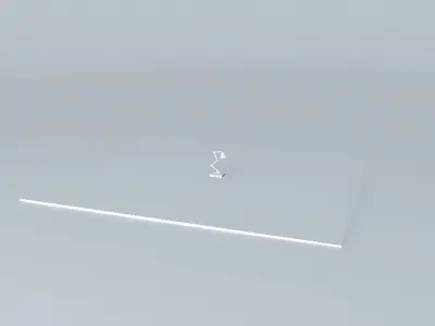 FOLDED FLOOR TABLE LAMP Free 3D model