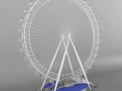 ferris wheel 3D model