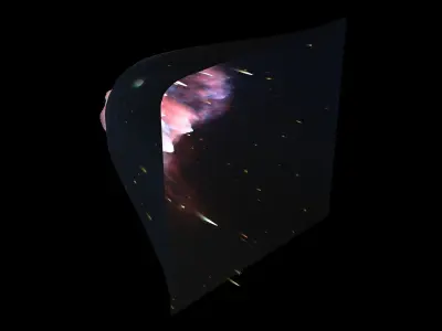Skull Nebula 3D model