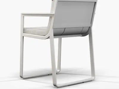 Gandia Blasco Flat chair 3D model