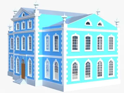 Mansion house 3D model