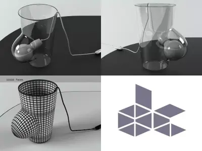 Liquid Lights PX 3D model