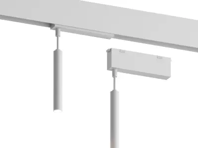 Track Light Slim White by Forstlight 3D model