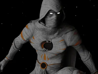 Moon Knight 3D model