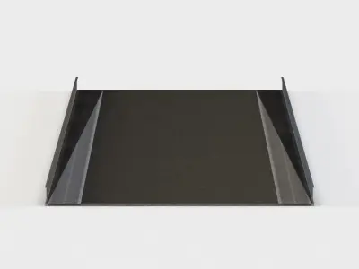 Road straight Low-poly 3D model