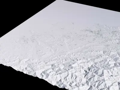 Zhongli Taiwan City Landscape 3D Model 3D model