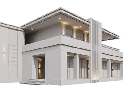 VILLA  N01 3D model