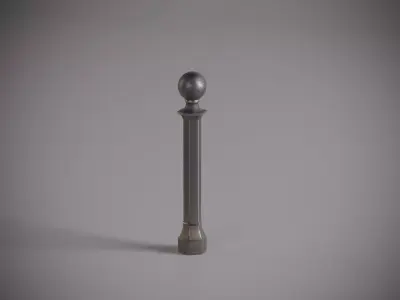 Urban Street Props Pack Low-poly 3D model