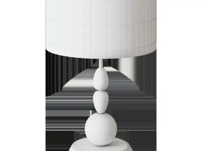 Table lamp 3D model 159