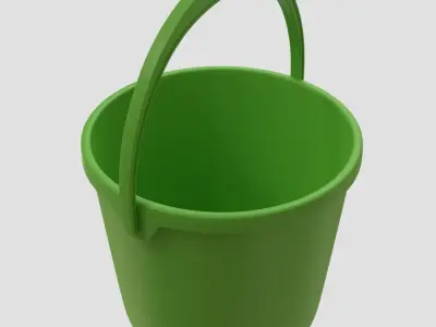 Sand Toys Low-poly 3D model