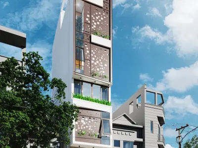 BamBoo House 3D model