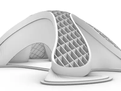 Parametric Library Architectural 3D model 3D model purchase