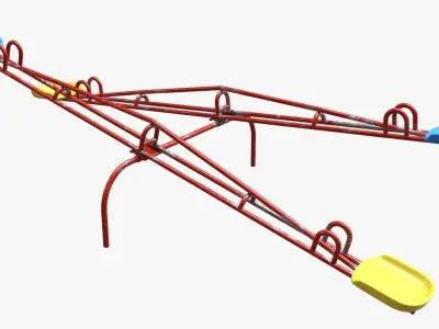 Teeter totters 3D model