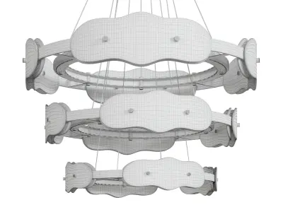 Lampatron Samantha chandelier 3D model