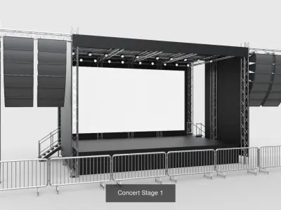 Concert Stages - Pack 3