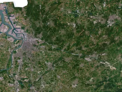 Belgium Terrain 3D Map 3D model