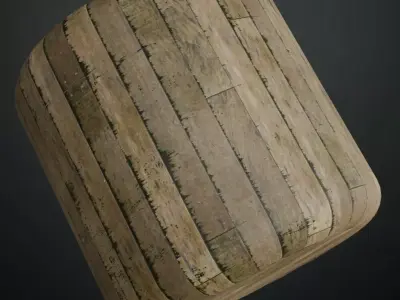 Imperial Green Lacquered Wood Inlay PBR Seamless Texture