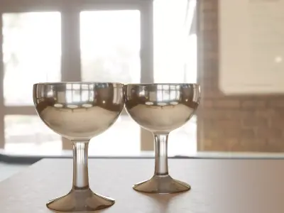 Glass 3D model purchase