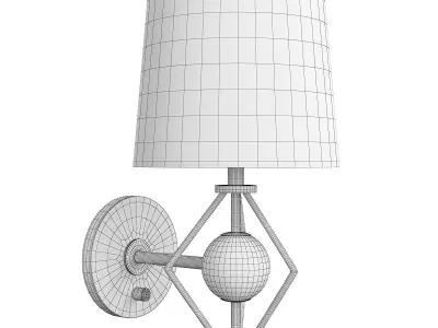 Ojai Wall Sconce Low-poly 3D model