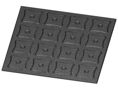 Exquisite Outdoor Tiles 3D print model