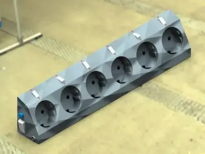 Socket Case  Free 3D model