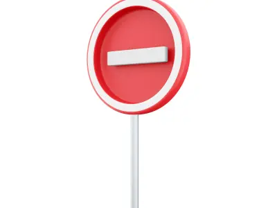 3D icon animation No input for vehicle movement 3D model