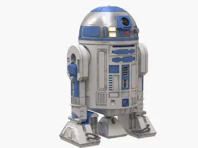 Robot R2D2 3D model