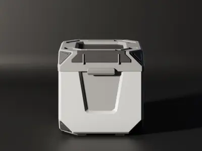 Sci Fi Cargo Container 1 3D model
