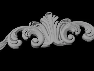 dekor ornament Free 3D model buy