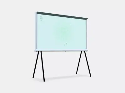 43 The Serif Cloud White QLED 4K 2024 3D model