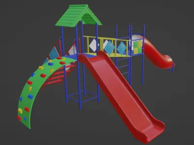 Kacheli Low-poly 3D model