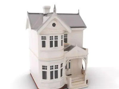 Victorian Ivory House model pack Low-poly 3D model