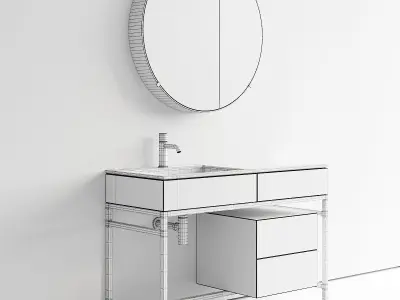 Ceramica Cielo Milano Set 2 3D model