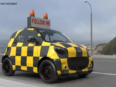  Smart Car Follow Me Airport Vehicle Simplified 