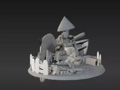 House 7 by Tripo Free 3D model