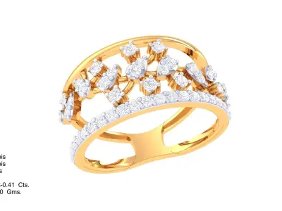  Women Ring MTL 3dm STL OBJ FBX Details 3D print model 65