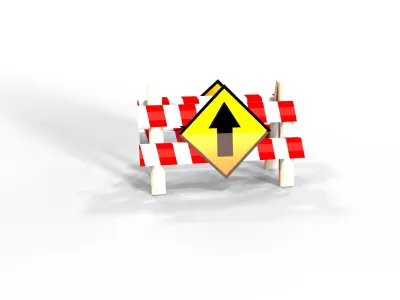 3D City Obstacle  3D model