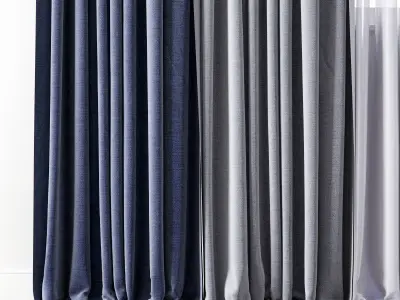 Curtain 136 3D model